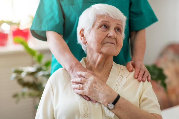 Cared for elderly person